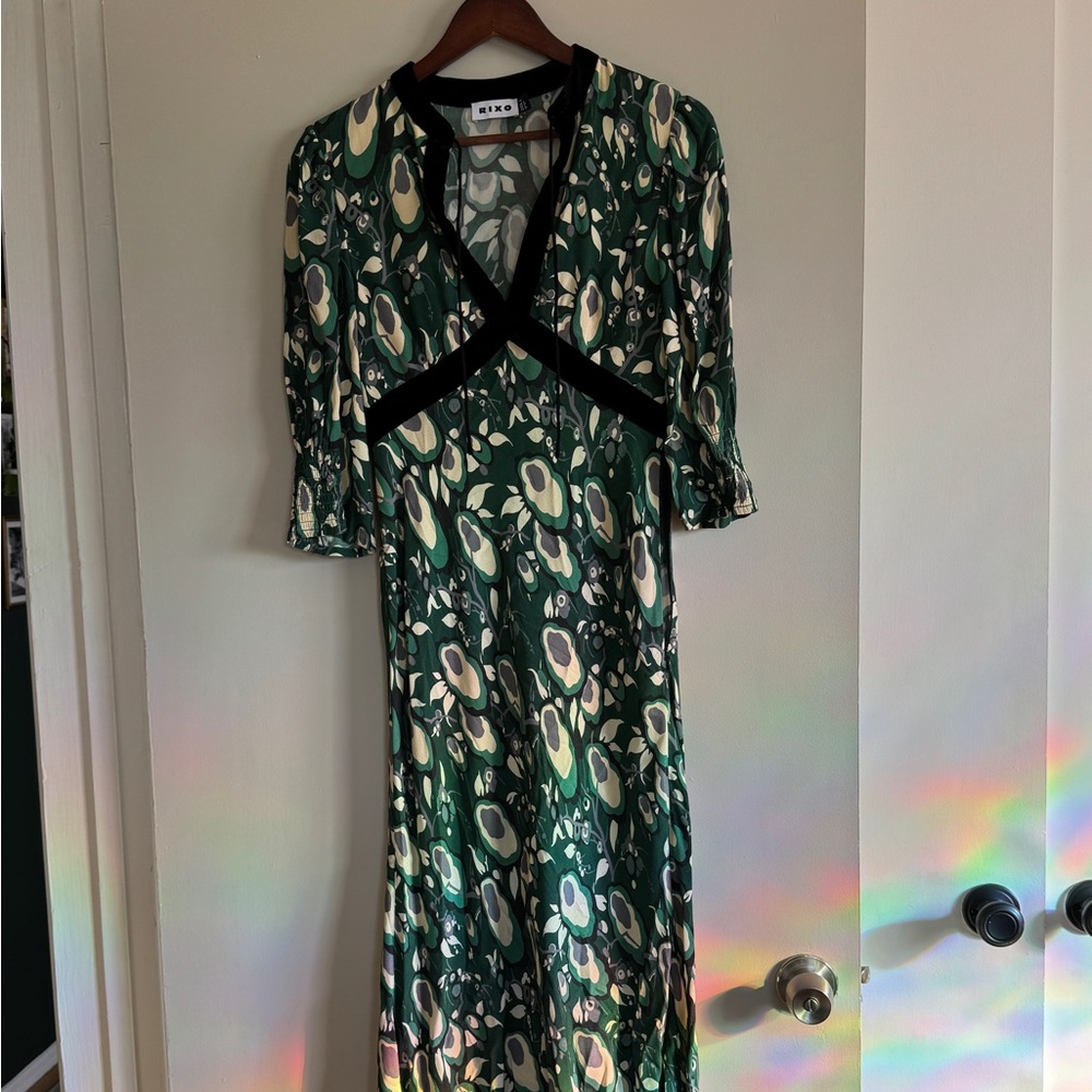 Rixo Petra Dress XS Alpine print